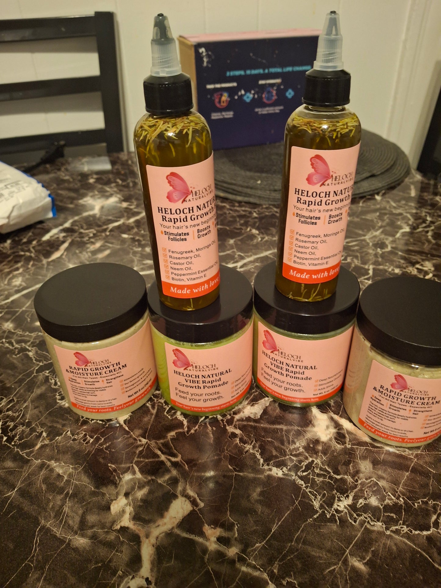 Bundle & Save – Rapid hair growth Collection