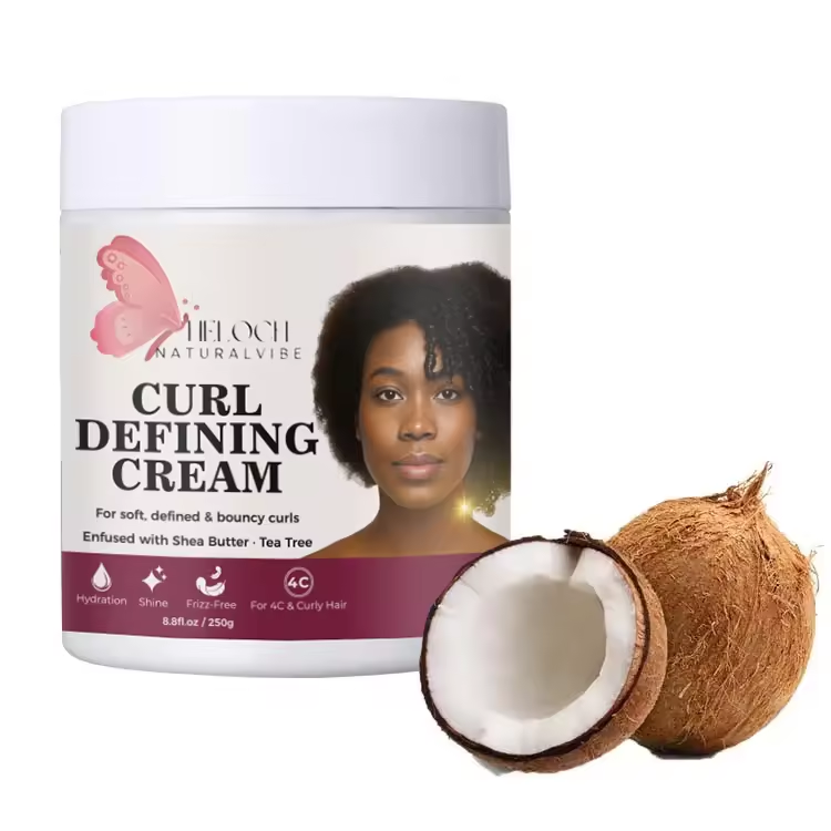 Curly Hair Cream – Moisturize & Define Curls