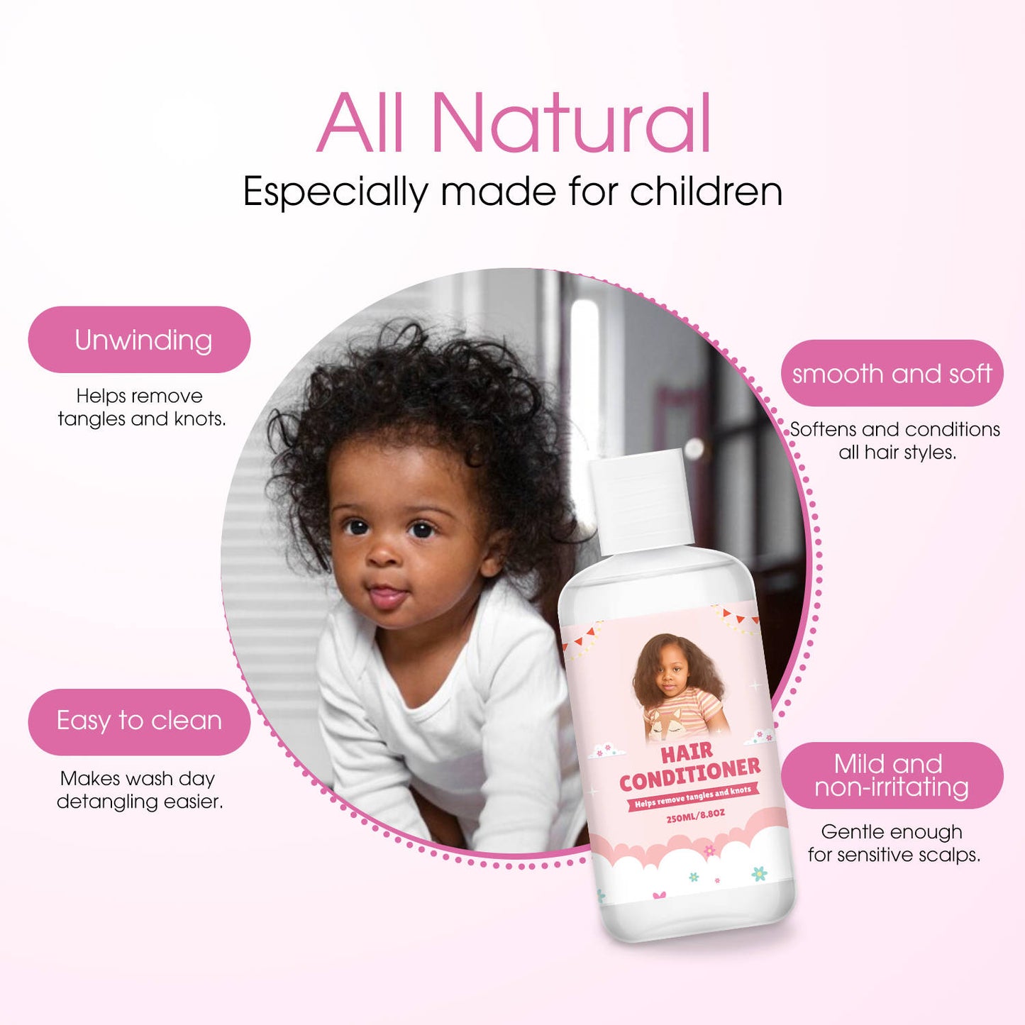 🧴👶 Princess Zazou – Baby Hair Care Complete Kit (9 Products)