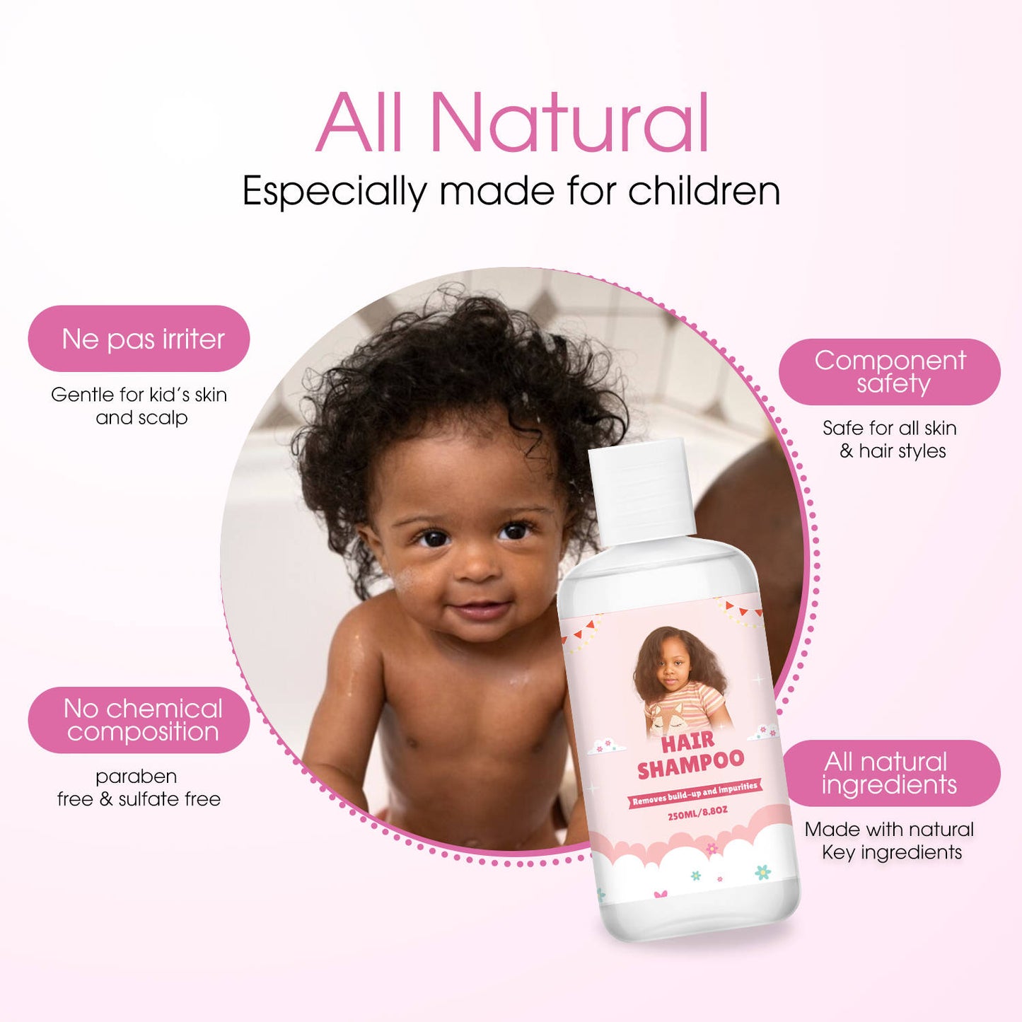 🧴👶 Princess Zazou – Baby Hair Care Complete Kit (9 Products)