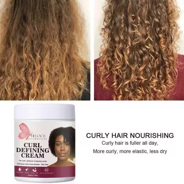 Curly Hair Cream – Moisturize & Define Curls